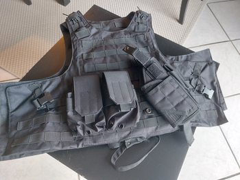 Afbeelding 2 van Zwarte plate carrier