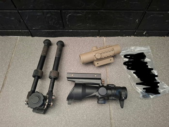Image 4 for scar L and colt m4 and reddots
