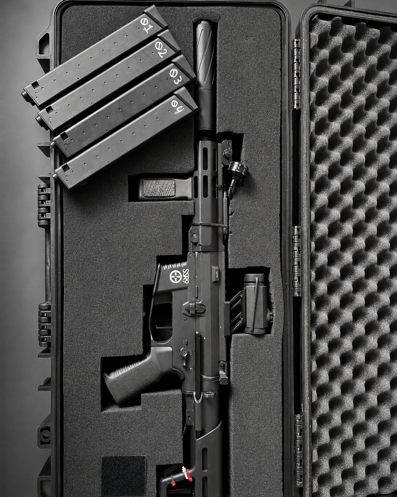 Afbeelding 1 van Novritsch SSR9 220 euro en verschillende Airsoft spullen