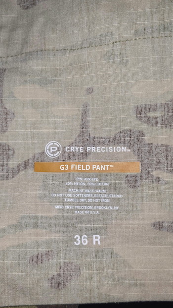 Bild 4 für Crye Precision Field Pants G3 36R