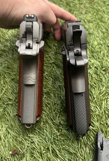 Image 3 for Cybergun Colt M1911 A1 full metal CO2 + Cybergun Colt Rail Gun Stainless CO2
