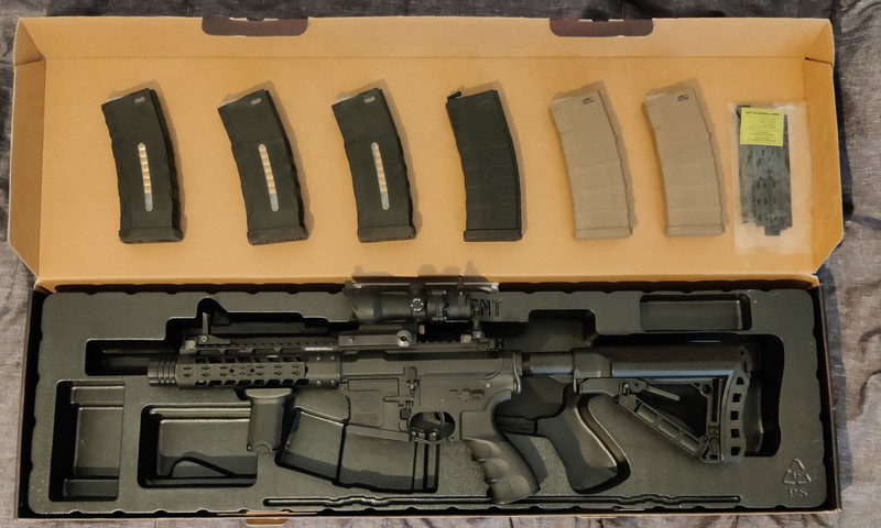 Image 1 for G&G GC16 WILD HOG 7 INCH + acog reddot  + 6 midcaps + vertical grip