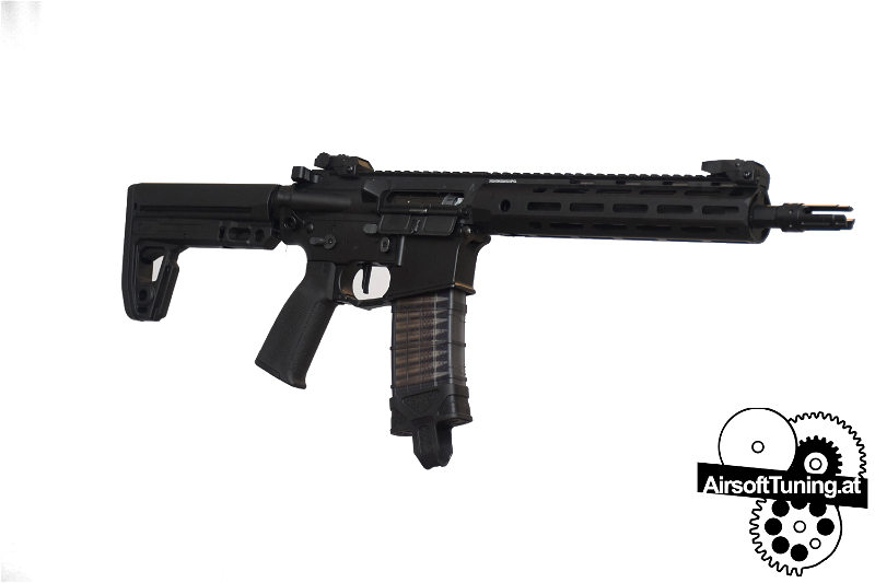 Image 1 for Tuning AR-15 ETU | 1.5 Joule | 21 RPS | DE M906B | Full Metal | Cyma Rotary Hopup | with Accessories | QSC