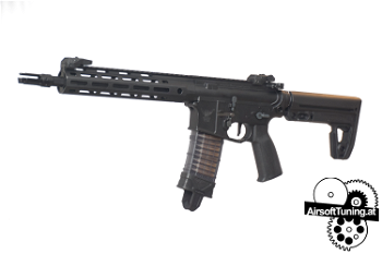 Image 2 pour Tuning AR-15 ETU | 1.5 Joule | 21 RPS | DE M906B | Full Metal | Cyma Rotary Hopup | with Accessories | QSC
