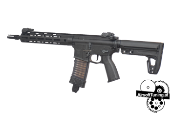 Image 4 pour Tuning AR-15 ETU | 1.5 Joule | 21 RPS | DE M906B | Full Metal | Cyma Rotary Hopup | with Accessories | QSC