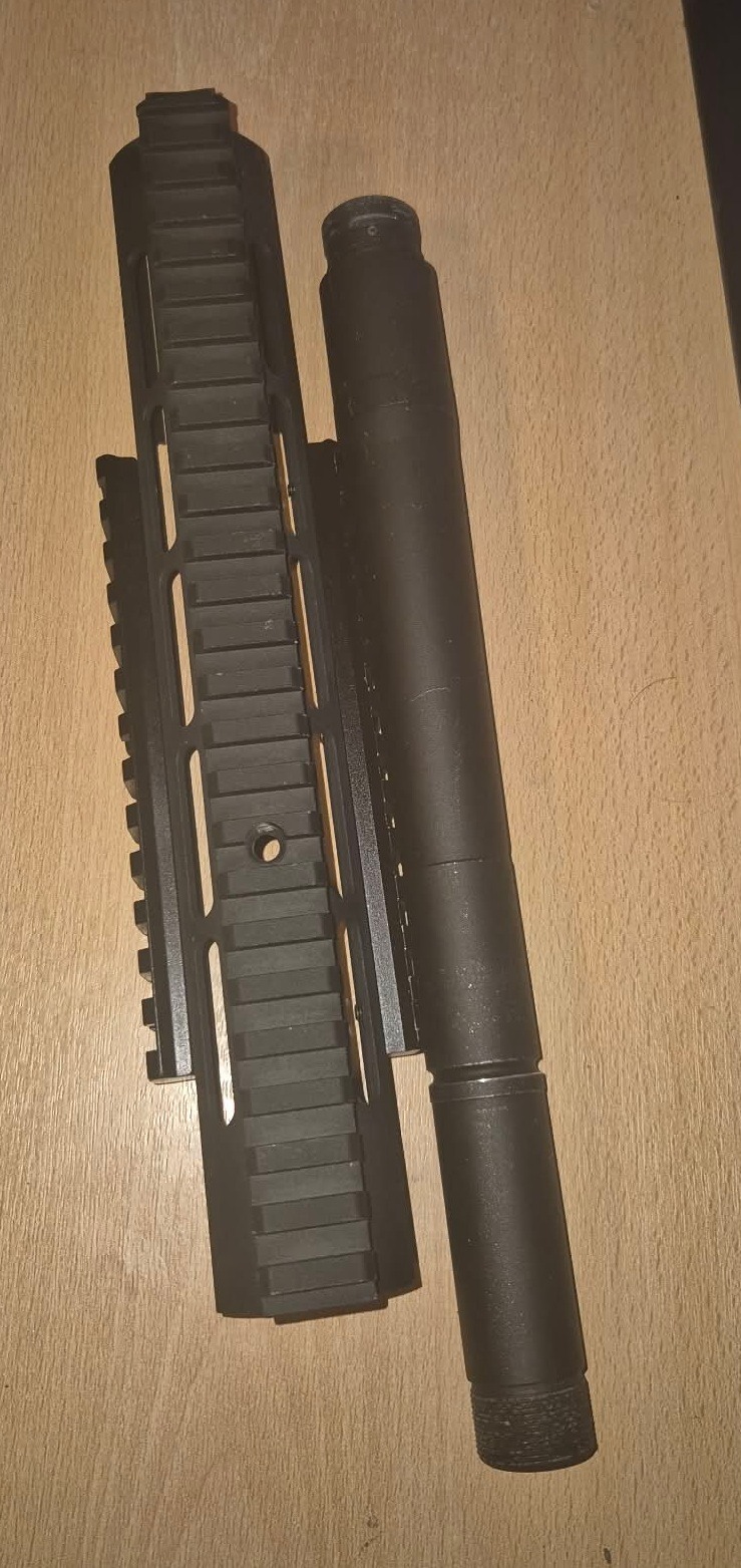 Bild 1 für Tokyo Marui Saiga short barrel + keymod + rails