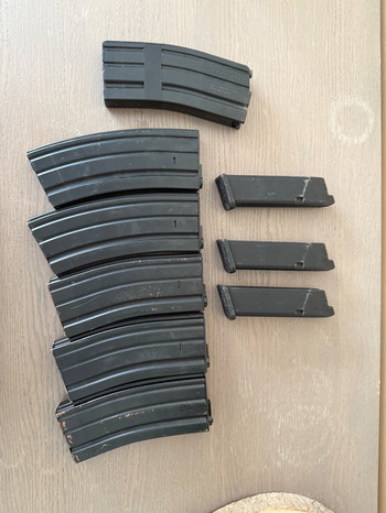 Afbeelding 5 van Bolt/cybergun FN scar-sc met umarex glock 17 gen4 + magazijnen en accesoires