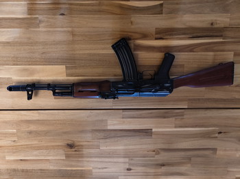 Image 3 for AK-47, full metal/bois AEG EBB, avec mallette et batterie