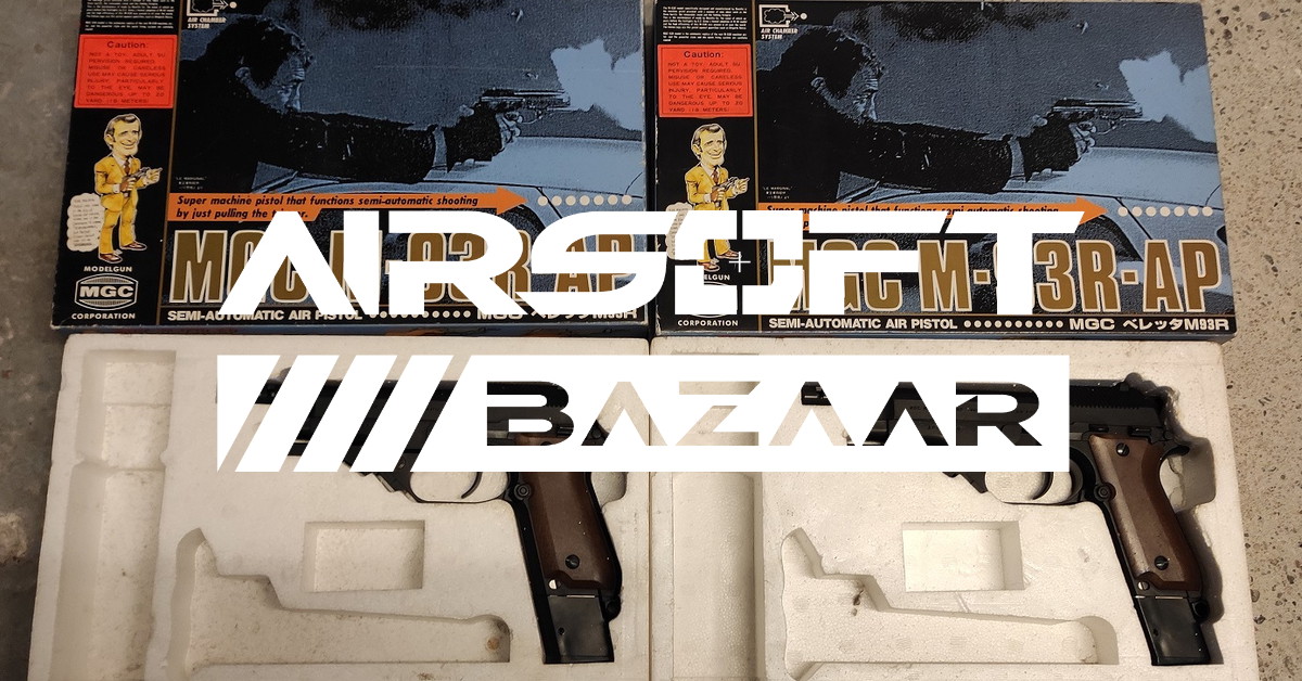 トイガン MGC M93R HIGH GRADE CUSTOM 2x MGC Beretta M93R Non Blowback (NBB), Classic Airsoft aus