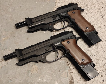 Image 2 for 2x MGC Beretta M93R Non Blowback (NBB), Classic Airsoft aus den 80ern / dating back to the 80s!