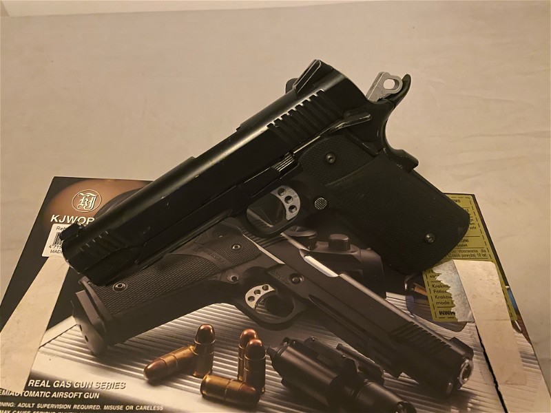 Afbeelding 1 van KJWORKS 05 1911 GBB pistol Hi-capa