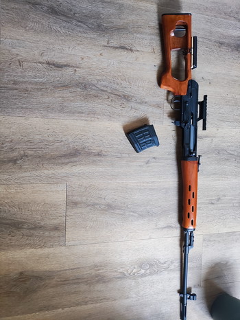 Image 2 for Geupgrade spring svd dragunov in wood/metal