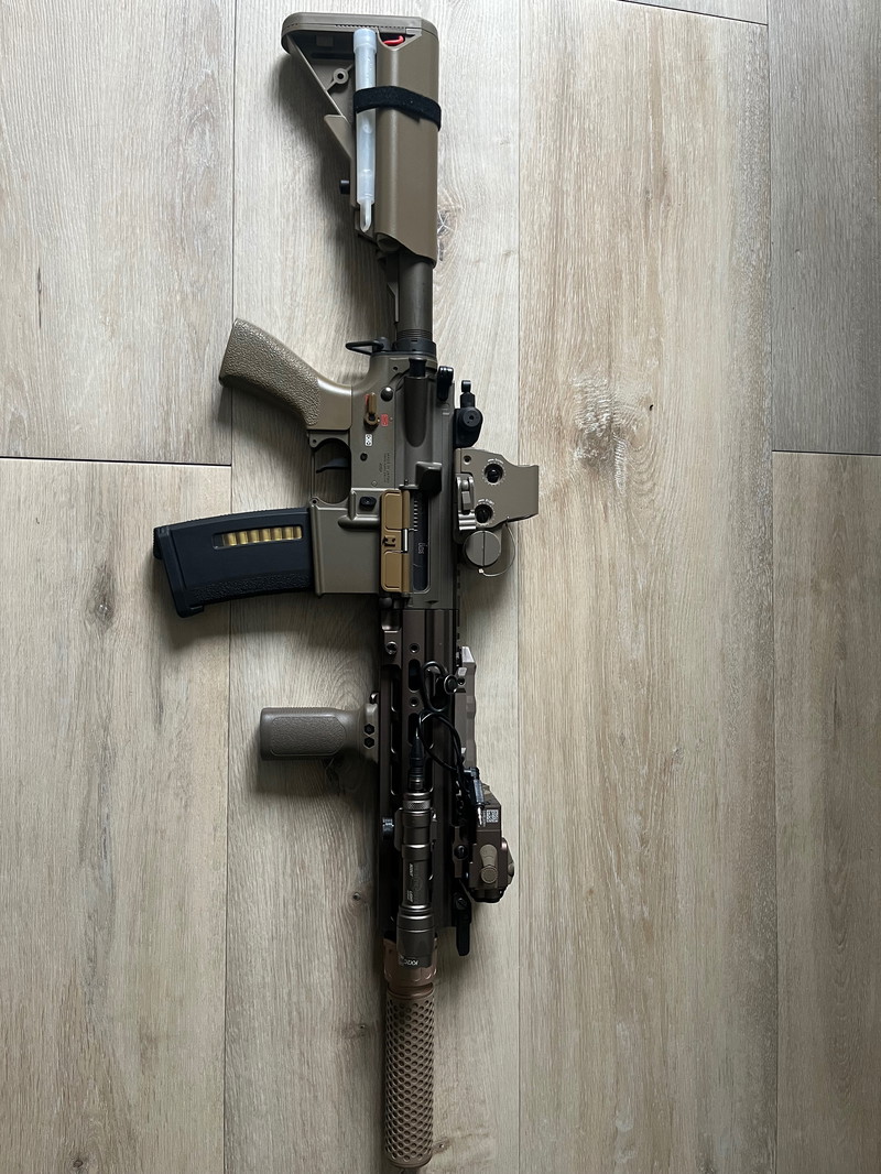 Afbeelding 1 van TOKYO MARUI 416 Delta Custom Next Gen Electric Airsoft ( ERG )  Tan