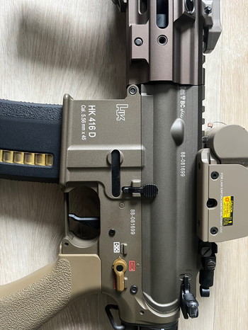 Afbeelding 4 van TOKYO MARUI 416 Delta Custom Next Gen Electric Airsoft ( ERG )  Tan