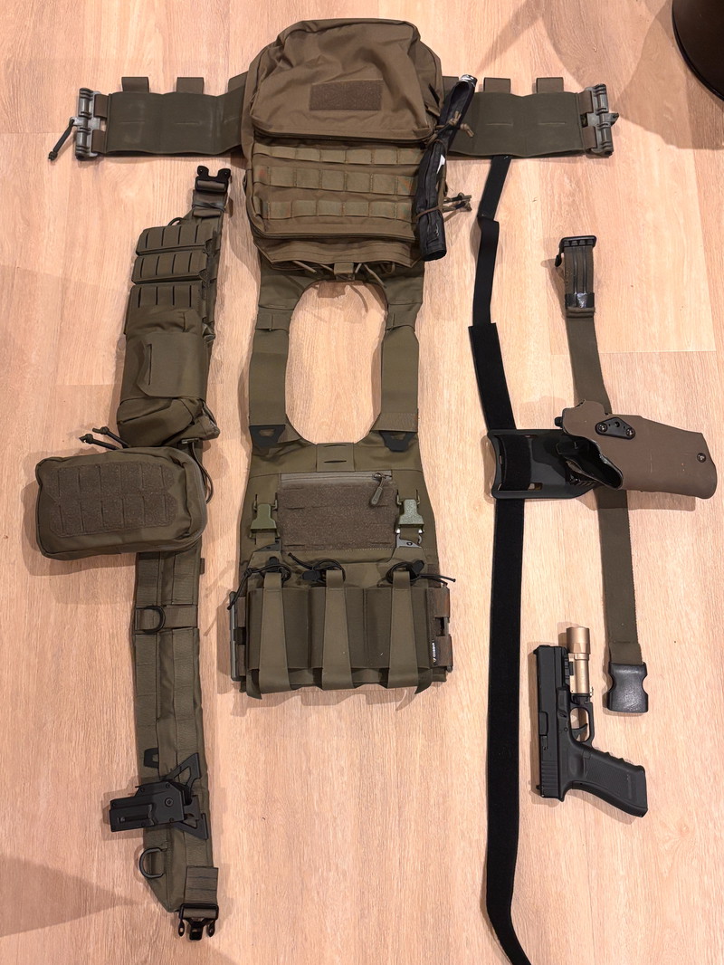 Bild 1 für Complete gear set in ranger green.