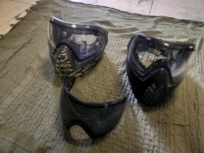 Image 1 pour 2x dye mask met extra tinted lens