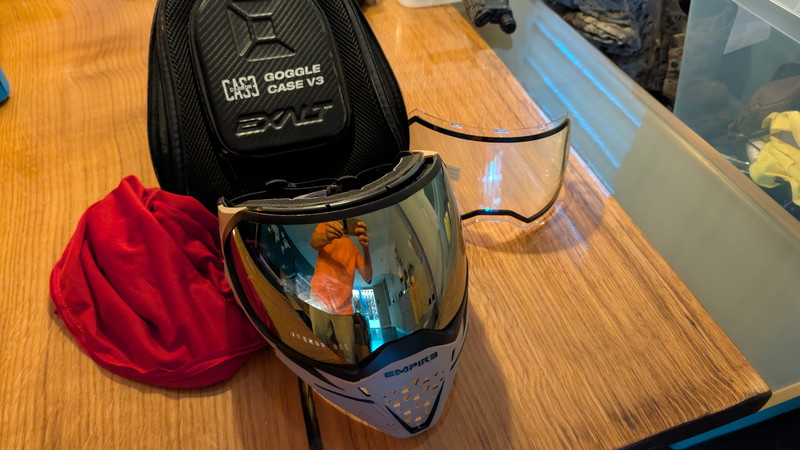 Image 1 pour Empire mask nieuw met extra lens + case