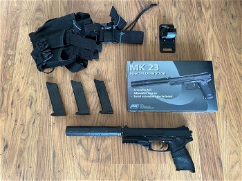 Image 4 for ASG GBB MK 23 Special Operation met diverse accessoires