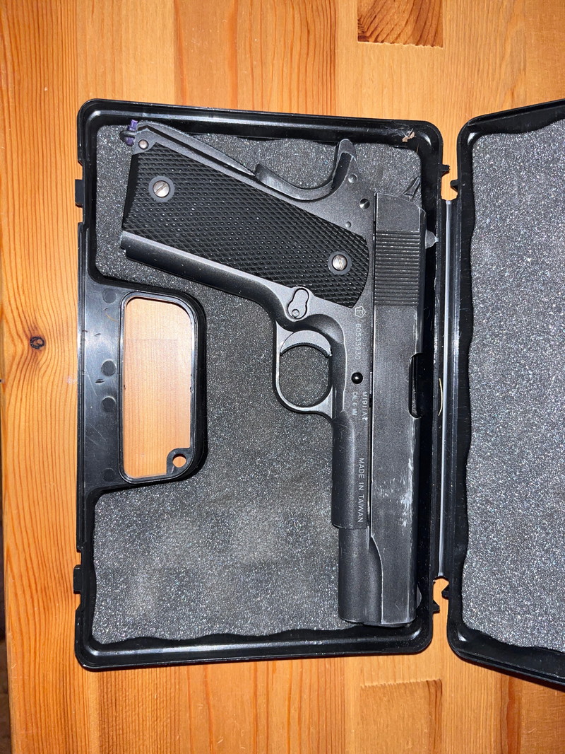 Image 1 for M1911 pistol + case