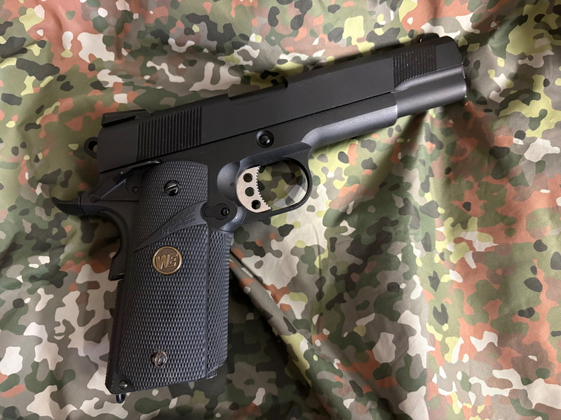 Image 1 pour We Colt 1911 gbb pistool met 4 magazijnen