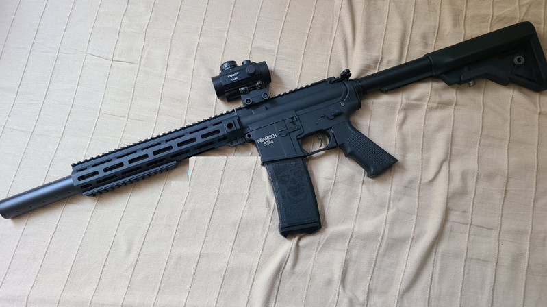Afbeelding 1 van M4 MK18 SSR4 AEG Modell in Construction