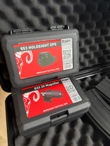 Bild 2 für M4 A1 Long Barrel Full Metal Inclusief accessoires