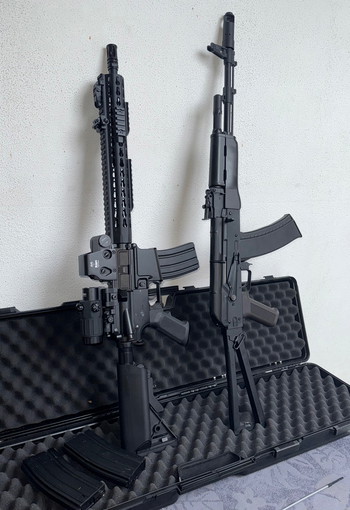 Bild 3 für M4 A1 Long Barrel Full Metal Inclusief accessoires