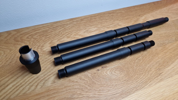 Imagen 2 de G&P Outer Barrel Set for Tokyo Marui MWS M4A1 GBBR