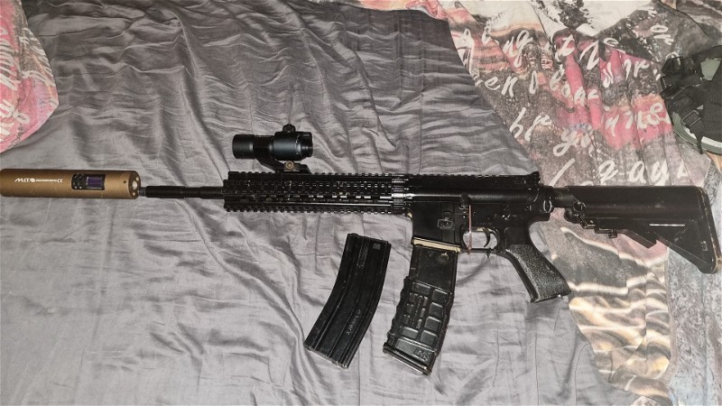 Image 1 for G&G m4 AEG complete set