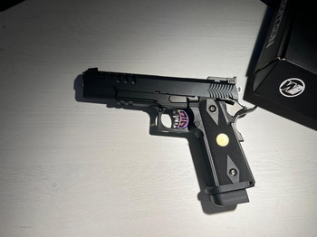 Image 2 for Double Eagle M908A AR15 met mosfet perun v2 en een Hi-capa WE Tech met upgrades