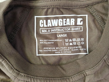 Afbeelding 2 van Clawgear instructor mk2 combat shirt, maat L