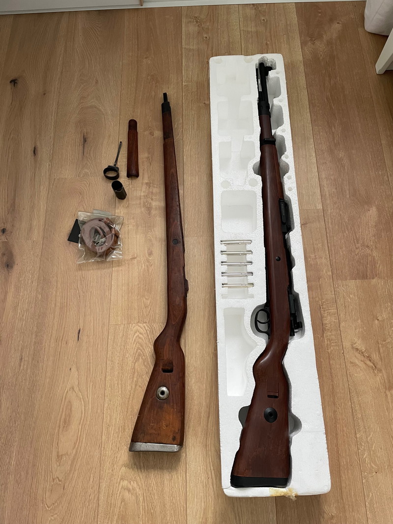 Afbeelding 1 van Dboys kar98k met orginele wo2 kar98 stock