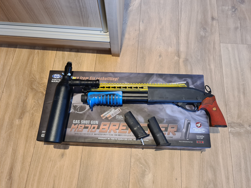 Bild 1 für Marui Breacher HPA + gas + Rail + Upgrades