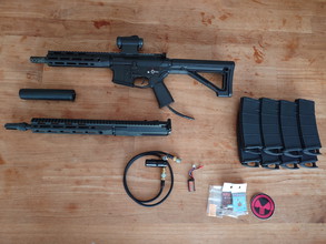 Image for Complete, nette m4 hpa set met 2x upper receivers.