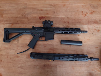 Image 5 for Complete, nette m4 hpa set met 2x upper receivers.