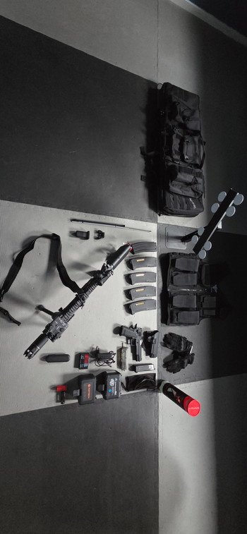 Image 4 for Tokyo Marui HK416 Delta + Hi-Capa 5.1 COMPLETE AIRSOFT SET (TOPSTAAT