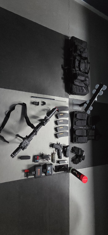 Bild 4 für Tokyo Marui HK416 Delta + Hi-Capa 5.1 COMPLETE AIRSOFT SET (TOPSTAAT