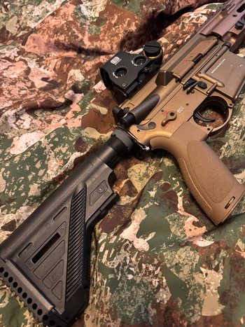 Afbeelding 2 van E&C SMR16 7 CQB GEN.4 S-AEG  Top Zustand + Tuning + viel Zubehör