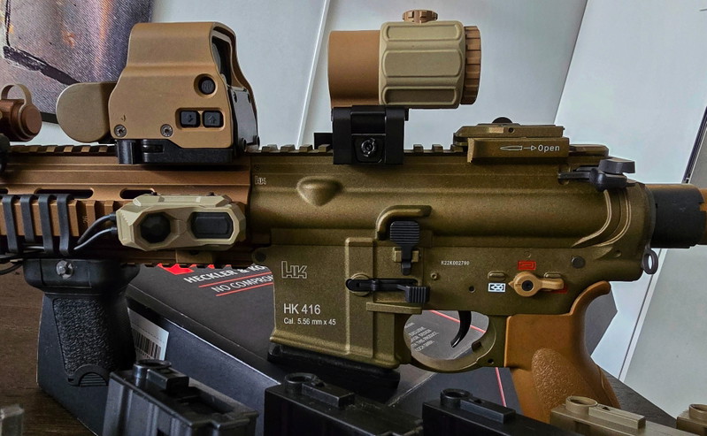 Bild 1 für HK 416 Met veel accessoires, nieuw in doos!