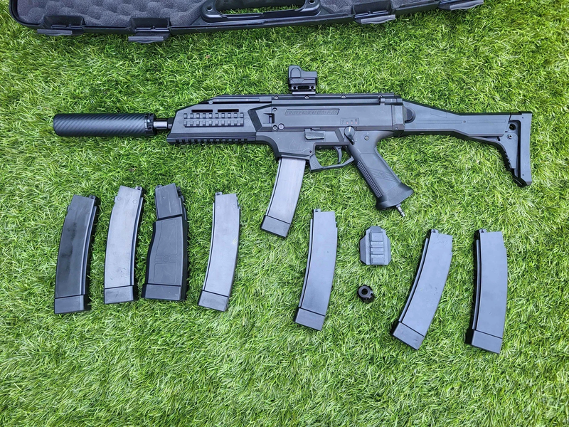 Image 1 for HPA scorpion evo + upgrades + video