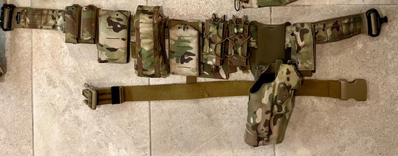 Image for Idogear tactical lasercut molle belt with Warrior Assault gear!