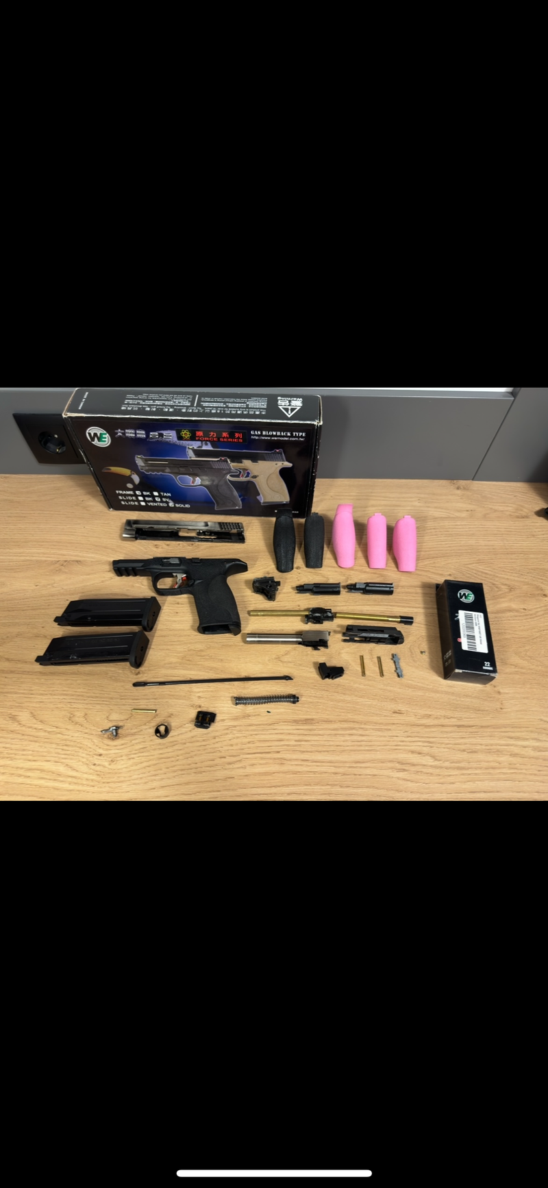 Bild 1 für AIRSOFT PART,S  WE M&P 9 BIG BIRLD