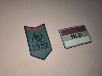 Image 2 for 2 patches, Zombie & NLD