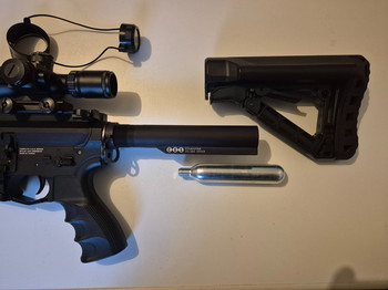 Image 2 for G&G AEG omgebouwd naar C02 Polarstar Kythera v2 gearbox