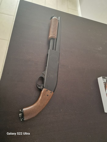 Image 3 for A&K Spring M870 Sawn-Off Shotgun Lees beschrijving