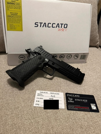 Image 3 for EMG Staccato XC 2011 GBB Army Armament R618 6mm Pro Shop