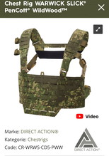 Imagen para Gezocht Pencott chest rig