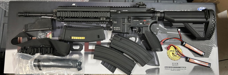 Image 1 for HK416D MARUI NEXT GEN FULL UPGRADE TITAN