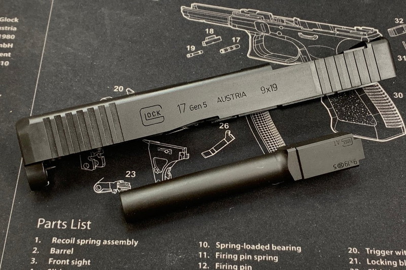 Image 1 for UMAREX GLOCK 17 gen5 mos slide