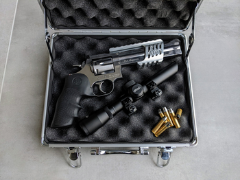 Image 2 pour ASG Dan Wesson 715 (incl scope, koffer en extra shells)